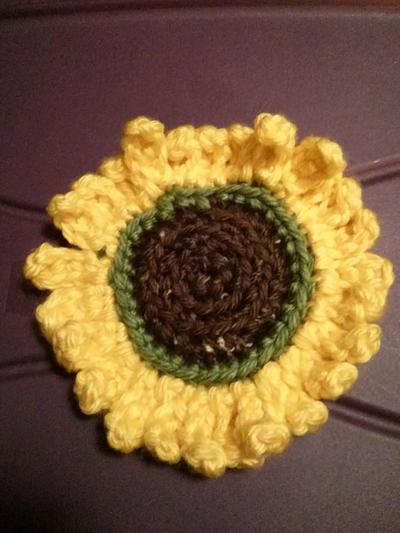 "sun"flower coaster - Project by Sam Remesz