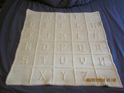 ABC Baby Afghan - Project by Vorlicek