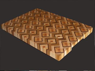 My first end-grain cutting board - Project by Lightweightladylefty