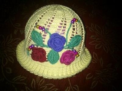 Full of roses hat - Project by Petra