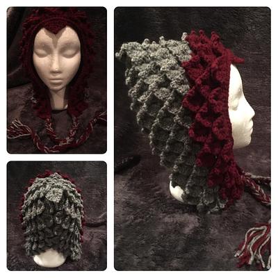 Dragon Scale Hood - Project by craftybear