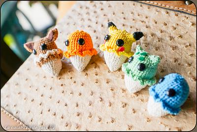 Pokemon ice cream Amigurumis - La Calabaza de Jack - Project by La Calabaza de Jack