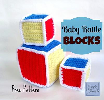 Baby Rattle Blocks - Project by Simply Collectible - Celina Lane