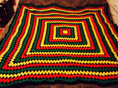 Colourful Afghan - Project by CharlenesCreations 