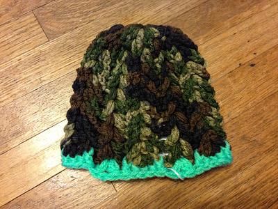 Baby boy green camp hat - Project by FashionBomb