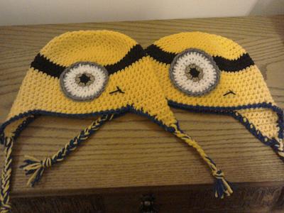 minion hats - Project by Hooked on Islay