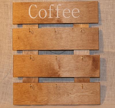 Coffee Mug Rack - Project by David E.