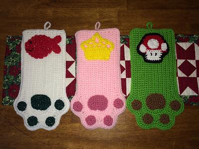 Cat Paw Stockings - Project by Allison 