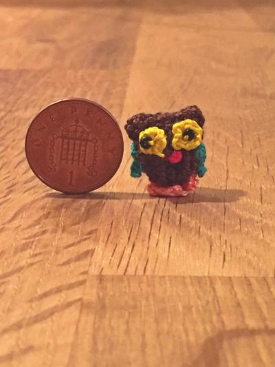 Miniature Amiurgami Owl - Project by Rubyred0825