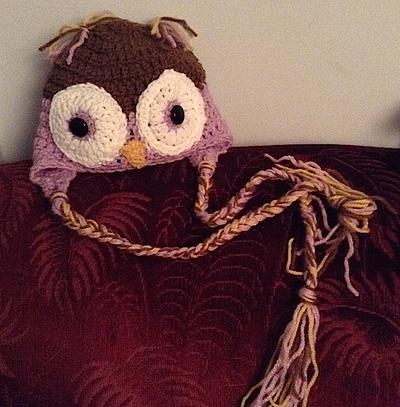 Owl Hat - Project by MsDebbieP