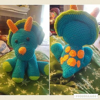 Triceratop - Project by Down Home Crochet