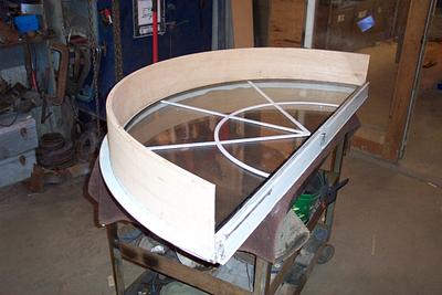 Transom window update - Project by Wheaties  -  Bruce A Wheatcroft   ( BAW Woodworking) 
