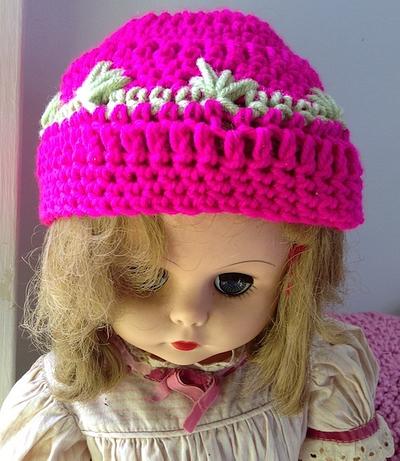 Clustered Spike Stitch Hat - Project by MsDebbieP