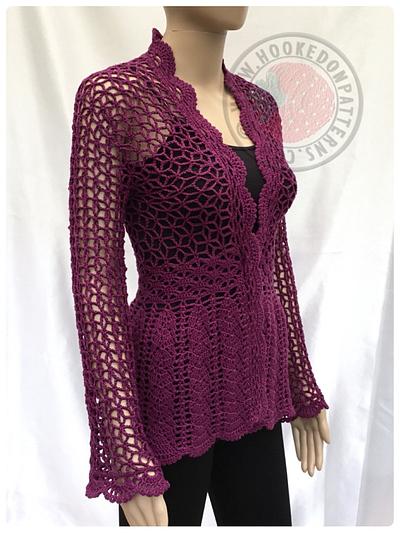 Flory Lace Cardigan - Project by Ling Ryan