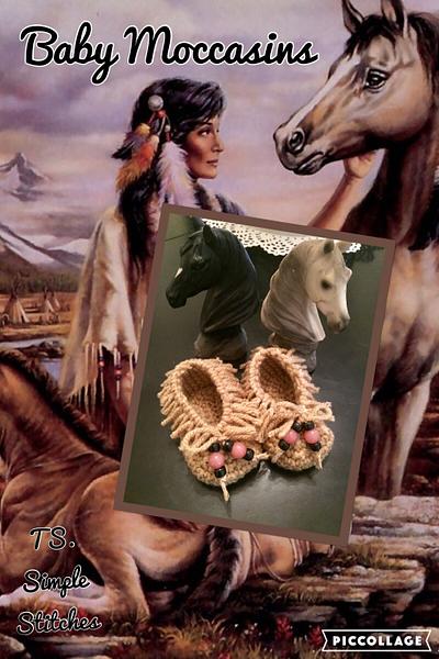 Baby Moccasins  - Project by Terri