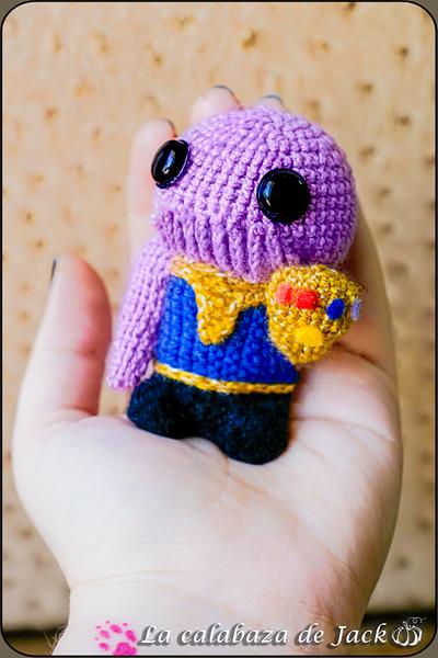 Thanos Amigurumi - Marvel - La Calabaza de Jack - Project by La Calabaza de Jack