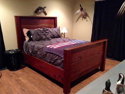 Ceadar Bed - Project by Chris & Sandy Charpentier
