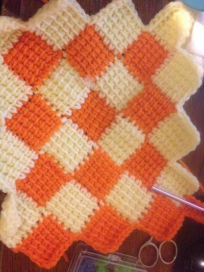 Entrelac Place Mats - Project by Lynn46
