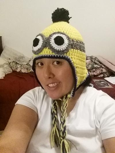 Despicable Me Minion Beanie - Project by kraftymach