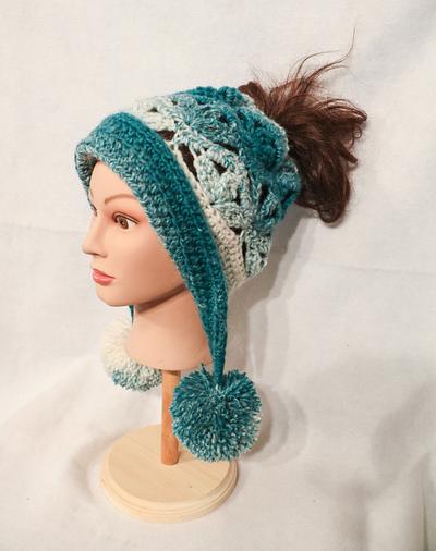 Convertible Frozen Snow Hat. - Project by Donelda's Creations