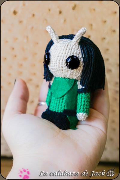 Mantis Amigurumi - Marvel - La Calabaza de Jack - Project by La Calabaza de Jack