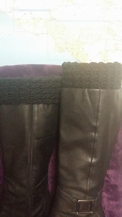 My Super Easy Boot Cuff - Project by KelleyB