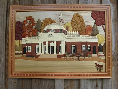 Monticello Intarsia - Project by Woodworking Plus