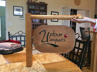 Shop sign for daughter in law - Project by Jack King