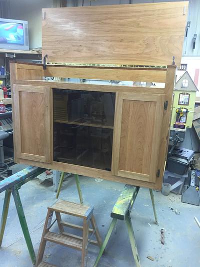 audio cabinet - Project by Bill 