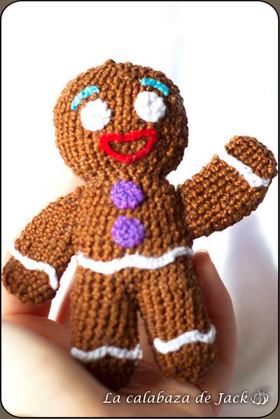 Gingy Shrek Amigurumi - La Calabaza de Jack - Project by La Calabaza de Jack