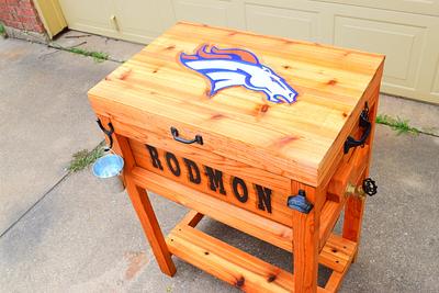 DC Custom Ice Chest - Project by Coby Mills
