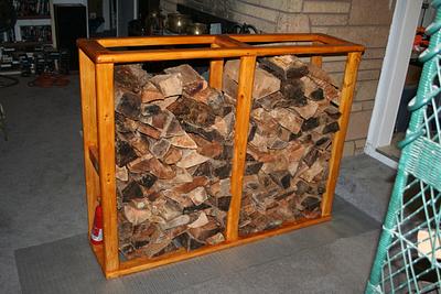 Fire Wood Storage - Project by Kelly