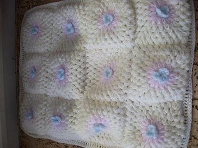 crochet blanket - Project by mobilecrafts