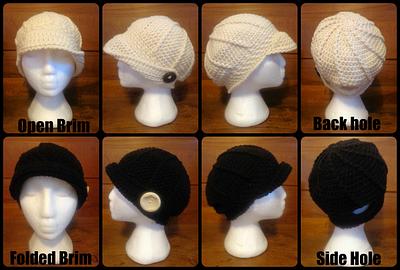 By My Side Ribbed Ponytail Hat - Project by A Moore Eh