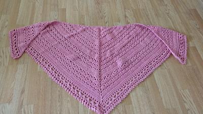 Shawl, Wrapped in Warmth - Project by SunShinyDa