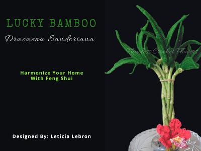 Crochet Lucky Bamboo - Project by Flawless Crochet Flowers