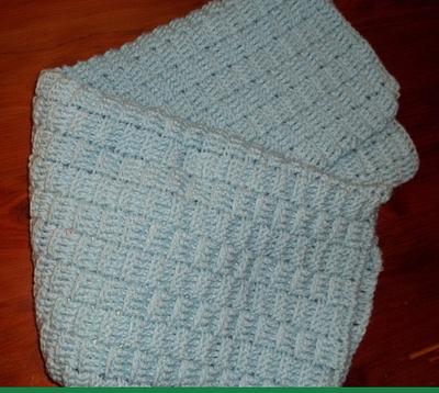 Basketweave Baby Blankets - Project by EDT72