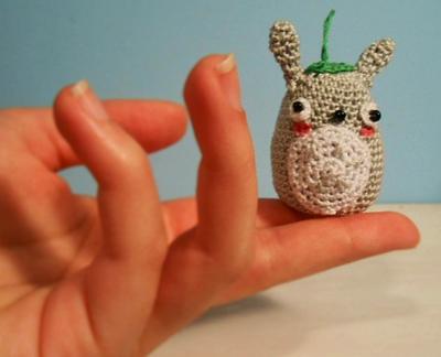 Miniature Totoro Amigurumi - Project by CharleeAnn