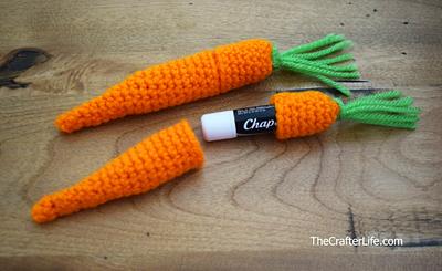 Carrot Lip Balm Holder - Project by Chelsea