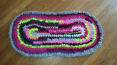 rag rug  - Project by sherry sanders