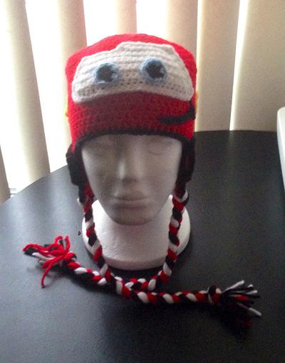 Lightning McQueen hat - Project by Butterfly80