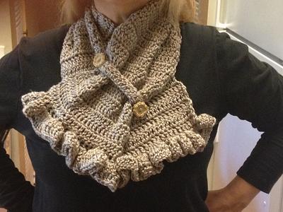 Ruffle Neck Warmer - Project by Terri