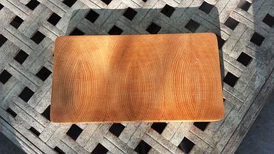 Red oak cutting board - Project by Mark Michaels