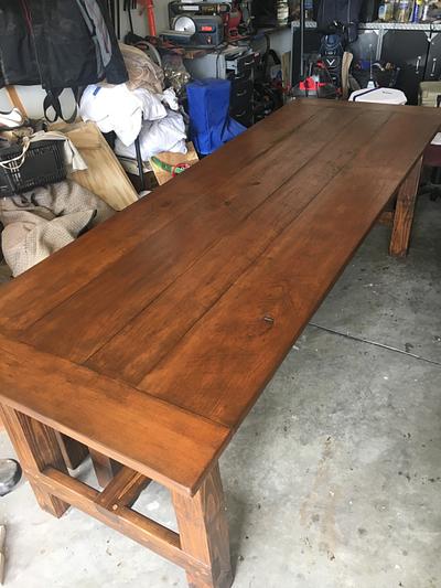 Farmhouse Table - Project by Duff