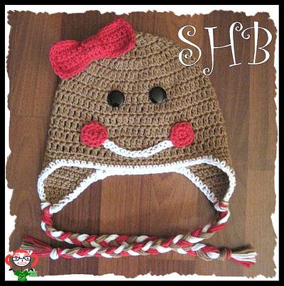 Little Miss Ginger Bread Crochet Hat - Project by Heather Macias