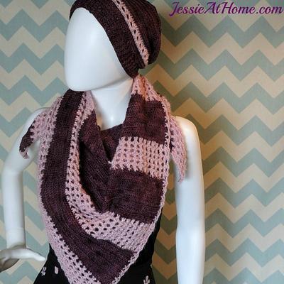 Amalthea Shawl and Hat set - Project by JessieAtHome