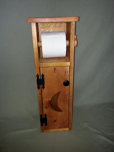 Rustic Toilet Paper Dispenser - Project by Jeff Vandenberg