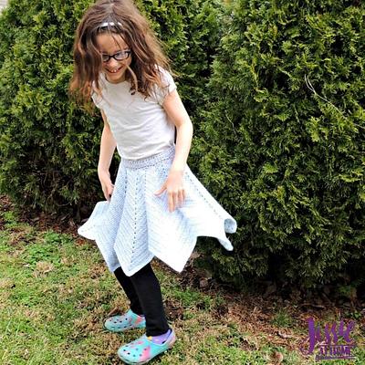 Rippled crochet skirt - Project by JessieAtHome