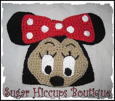 Miss Mouse Crochet Hat  - Project by Heather Macias