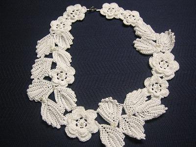 Irish crochet necklace - Project by hammerhead